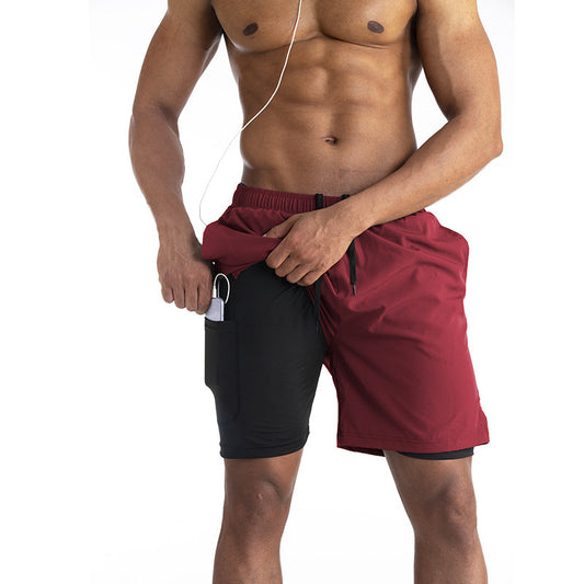 Men's Athletic Shorts Fitness Training Pant